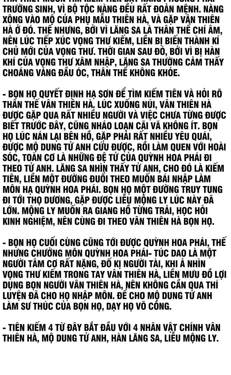 Tiên Kiếm Kỳ Hiệp Truyện Tứ Chương 1 Ảnh 7
