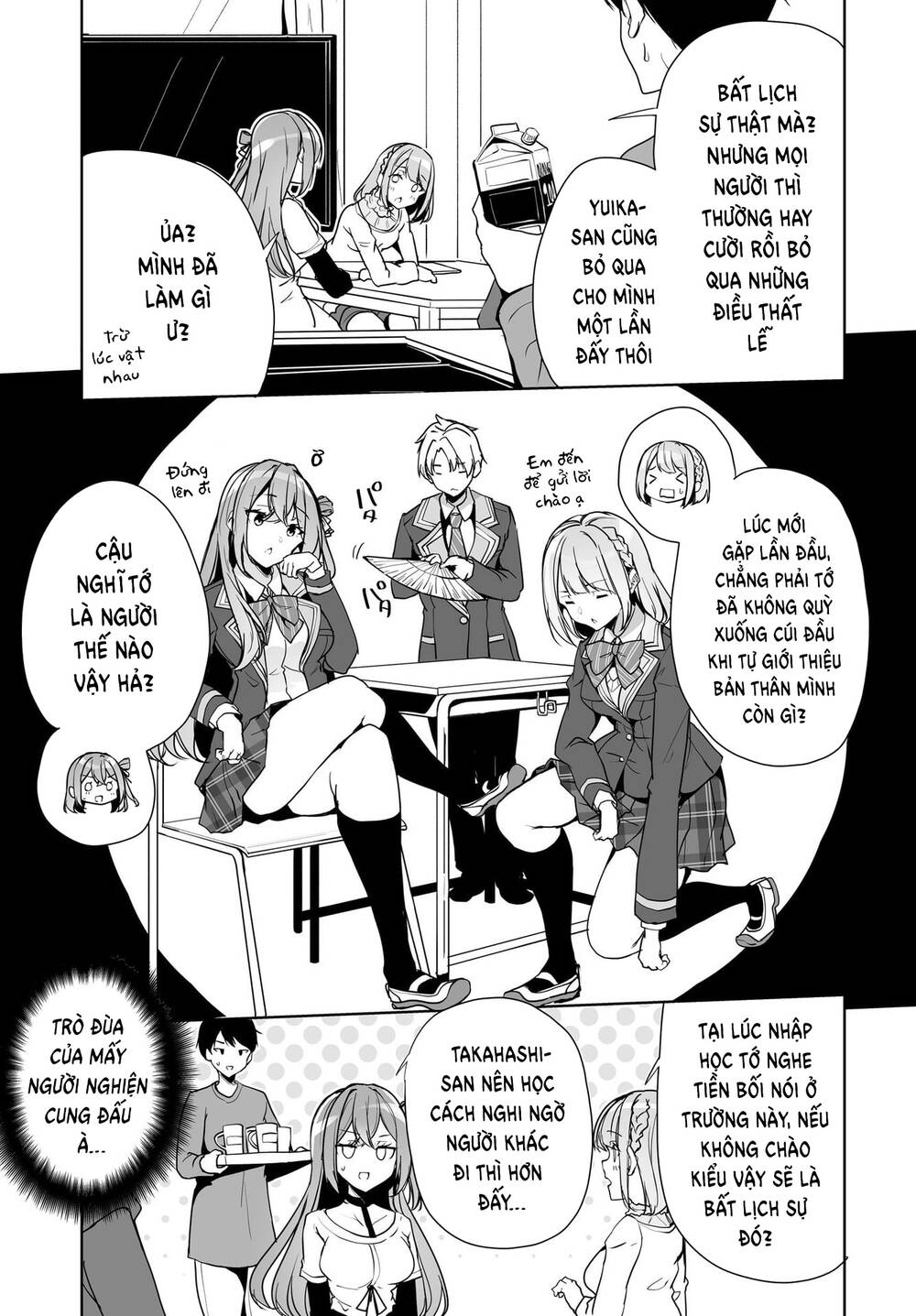 Danshi Da To Omotteita Osananajimi To No Shinkon Seikatsu Ga Umakuiki Sugiru Kudan Ni Tsuite Chương 4 Ảnh 17