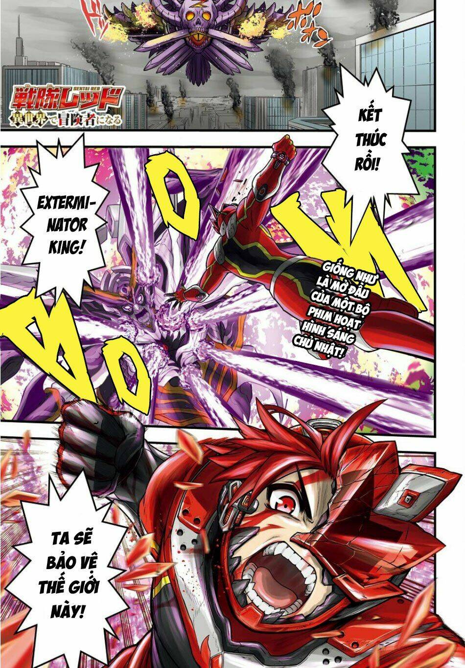 The Red Ranger Becomes An Adventurer In Another World Chương 1 Ảnh 4