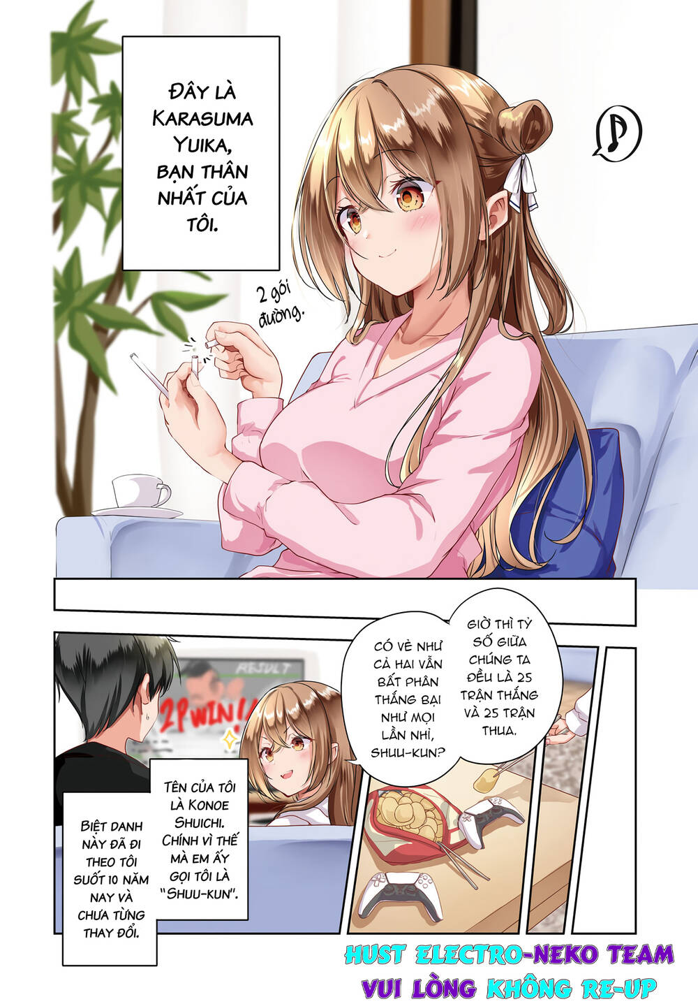 Danshi Da To Omotteita Osananajimi To No Shinkon Seikatsu Ga Umakuiki Sugiru Kudan Ni Tsuite Chương 1.1 Ảnh 7