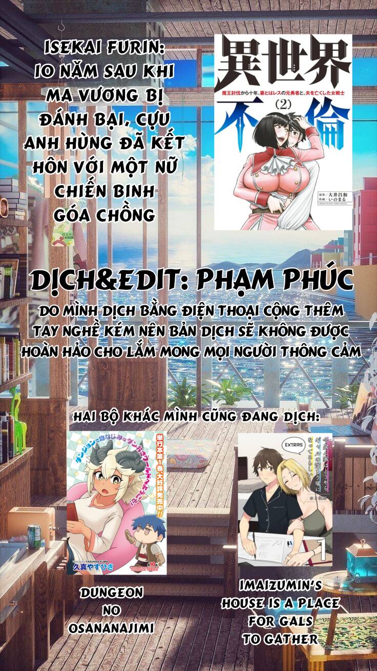 Isekai Furin: 10 Năm Sau Khi Ma Vương Bị Đánh Bại, Cựu Anh Hùng Đã Kết Hôn Với Một Nữ Chiến Binh Góa Chồng Chương 9 Ảnh 2