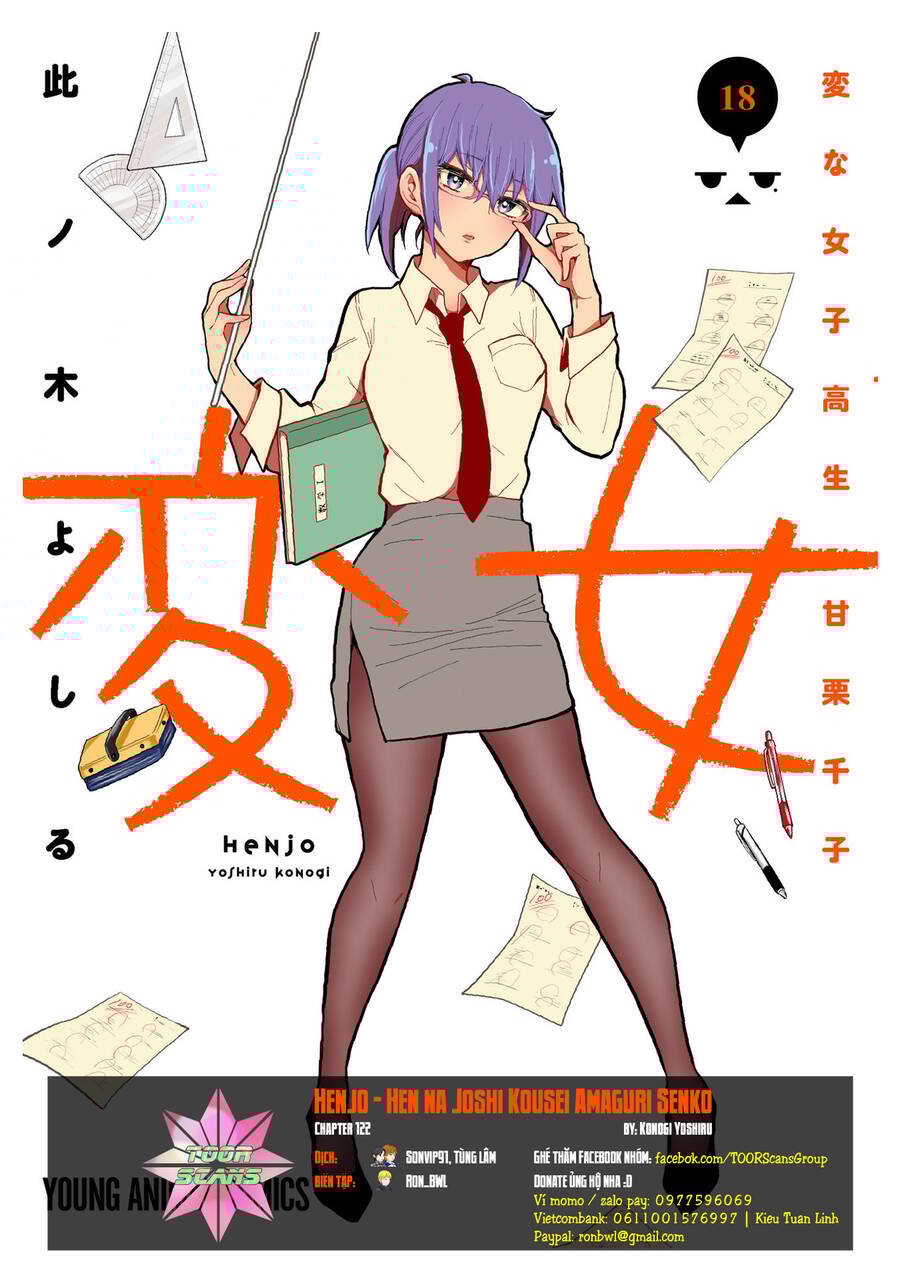 Henjo - Hen Na Joshi Kousei Amaguri Chiko Chương 122 Ảnh 2