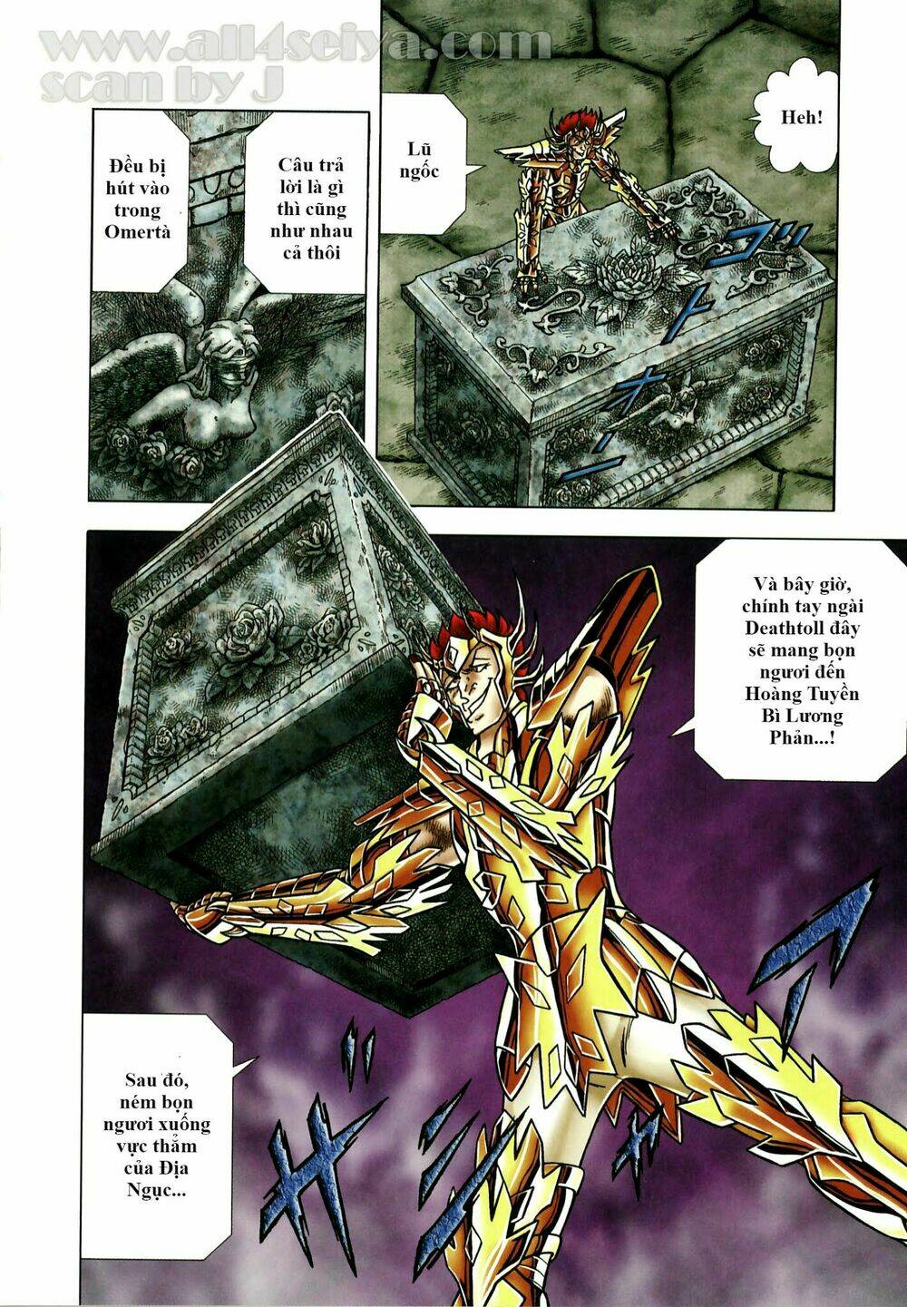 Áo Giáp Vàng: Hades Chương 37 Ảnh 22