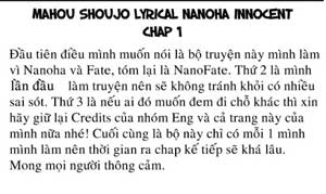 Mahou Shoujo Lyrical Nanoha Innocent Chương 0 Ảnh 33