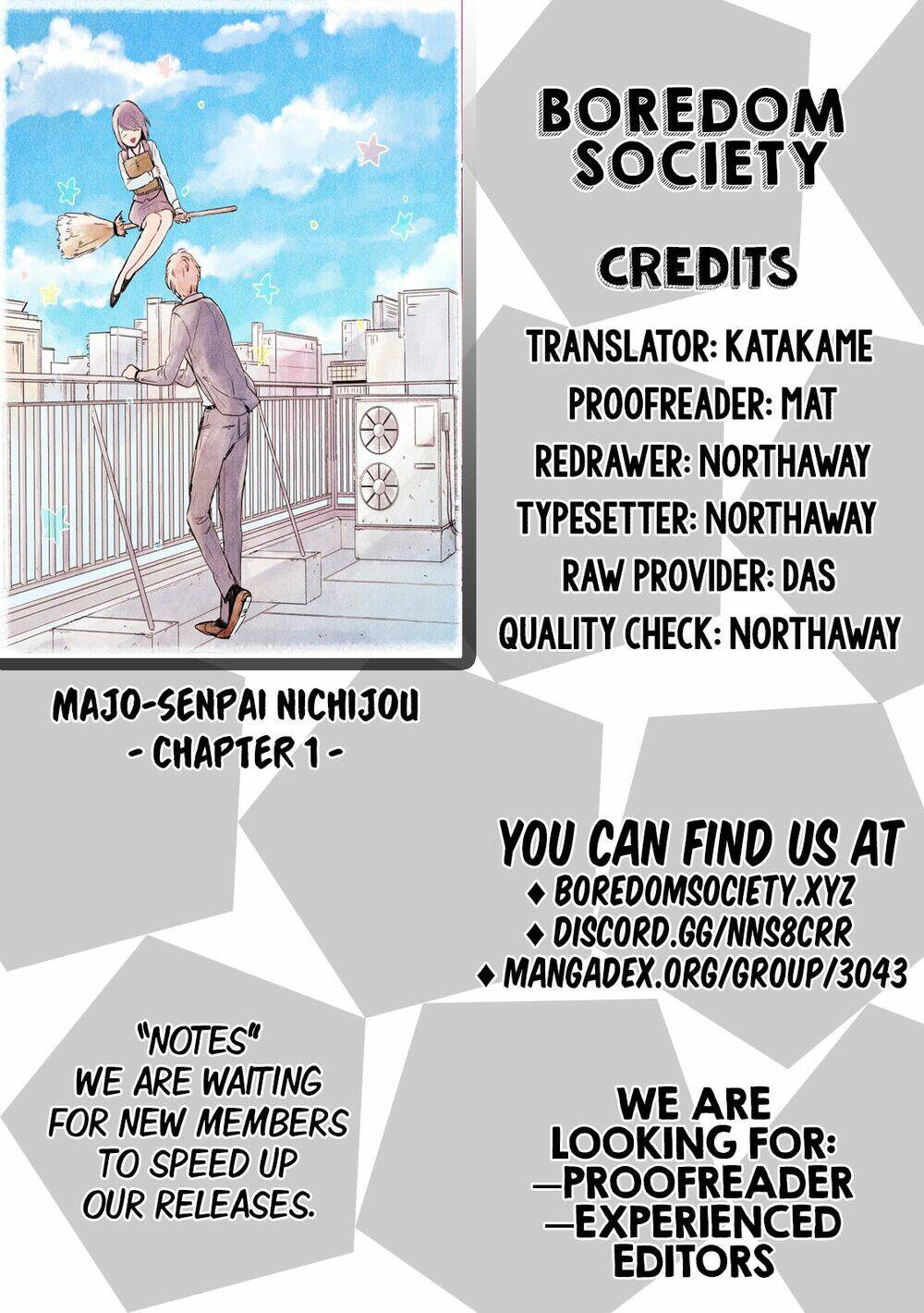 Majo-Senpai Nichijou Chương 1 Ảnh 7