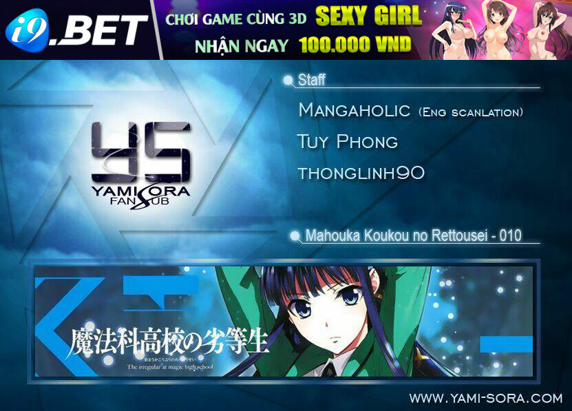 Mahouka Koukou No Rettousei Chương 10 Ảnh 3