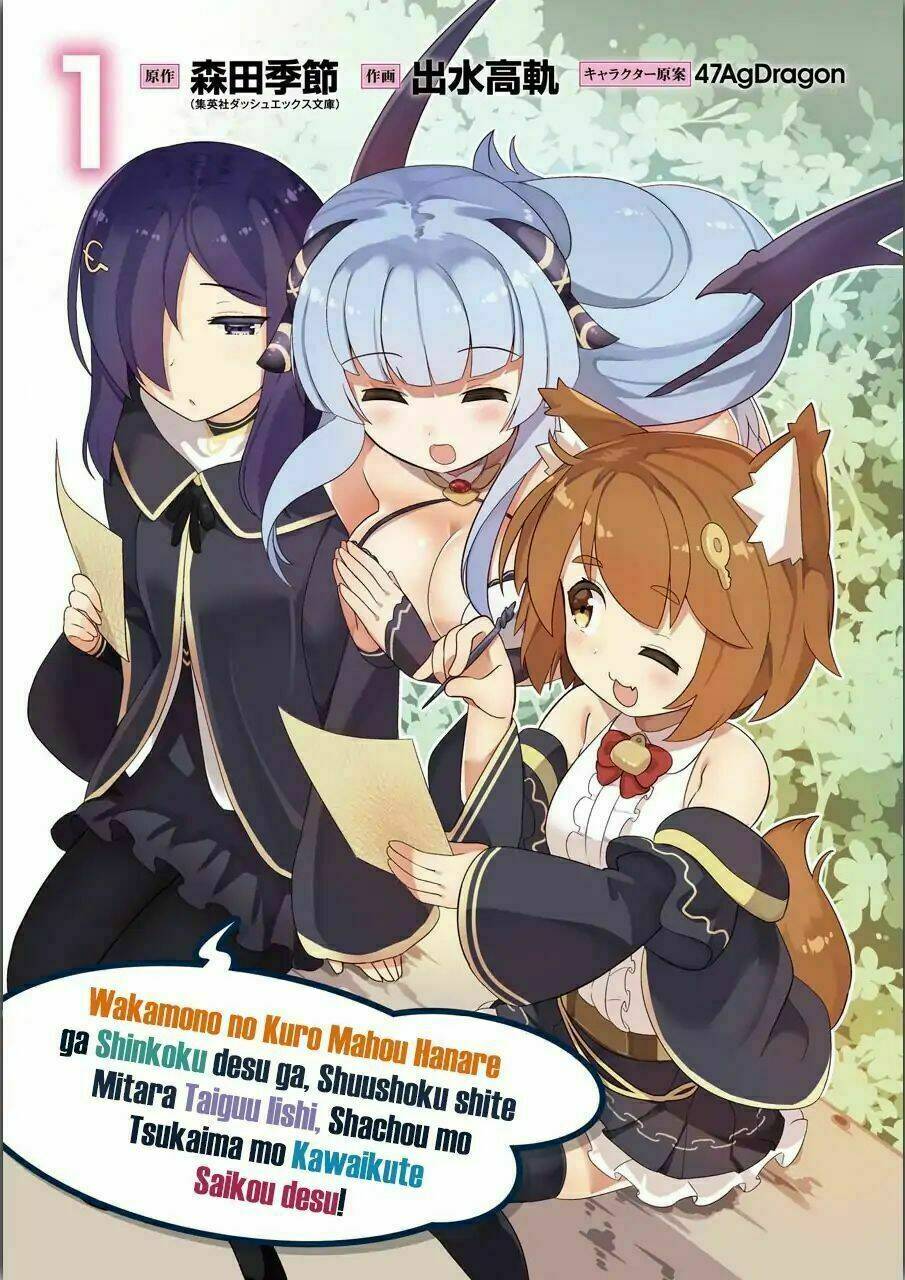 Wakamono No Kuro Mahou Hanare Ga Shinkoku Desu Ga, Shuushoku Shite Mitara Taiguu Iishi Chương 1 Ảnh 4
