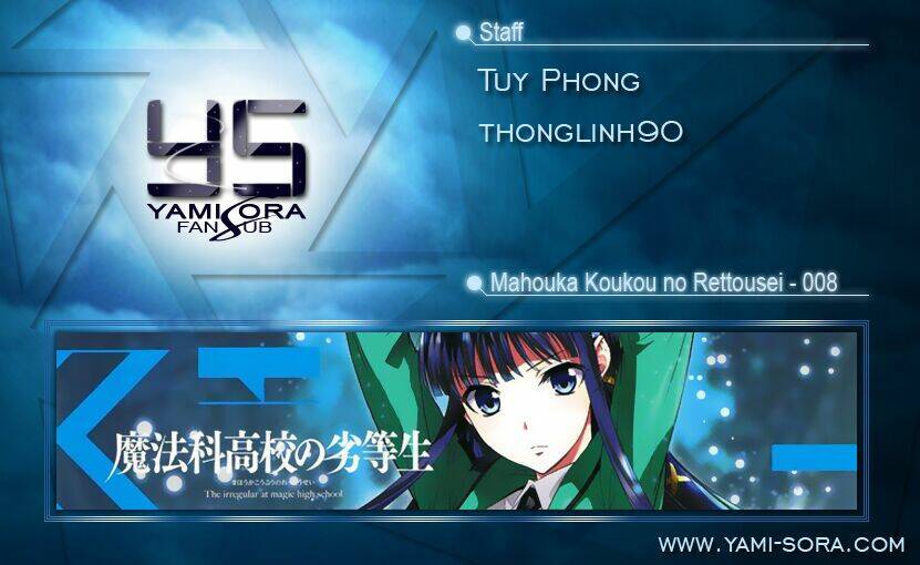Mahouka Koukou No Rettousei Chương 8 Ảnh 2