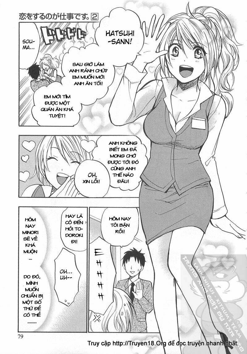 Koi Wo Suru No Ga Shigoto Desu Chương 12 Ảnh 4