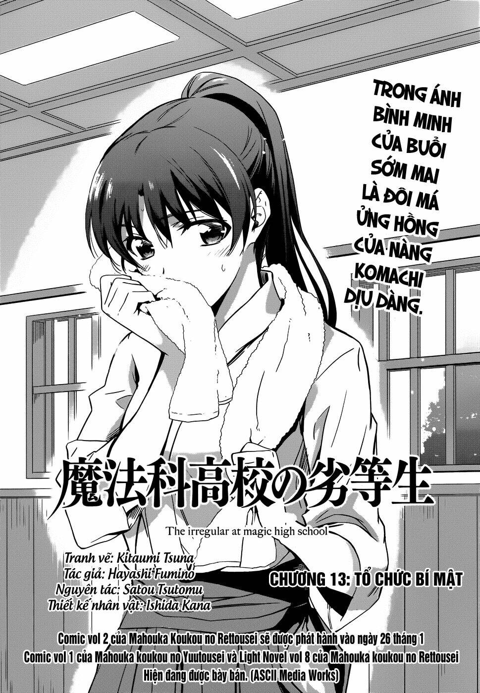 Mahouka Koukou No Rettousei Chương 13 Ảnh 3