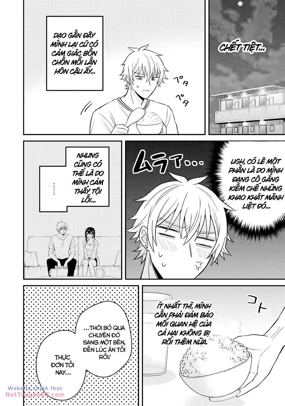 Tái Sinh Thành Tên Cặn Bã Trong Bộ Manga Cắm Sừng Mình Từng Đọc. Thế Nhưng Giờ Đây, Cô Nàng Nữ Chính Của Bộ Manga Ấy Lại Chủ Động Tiếp Cận Tôi Chương 11.3 Ảnh 10