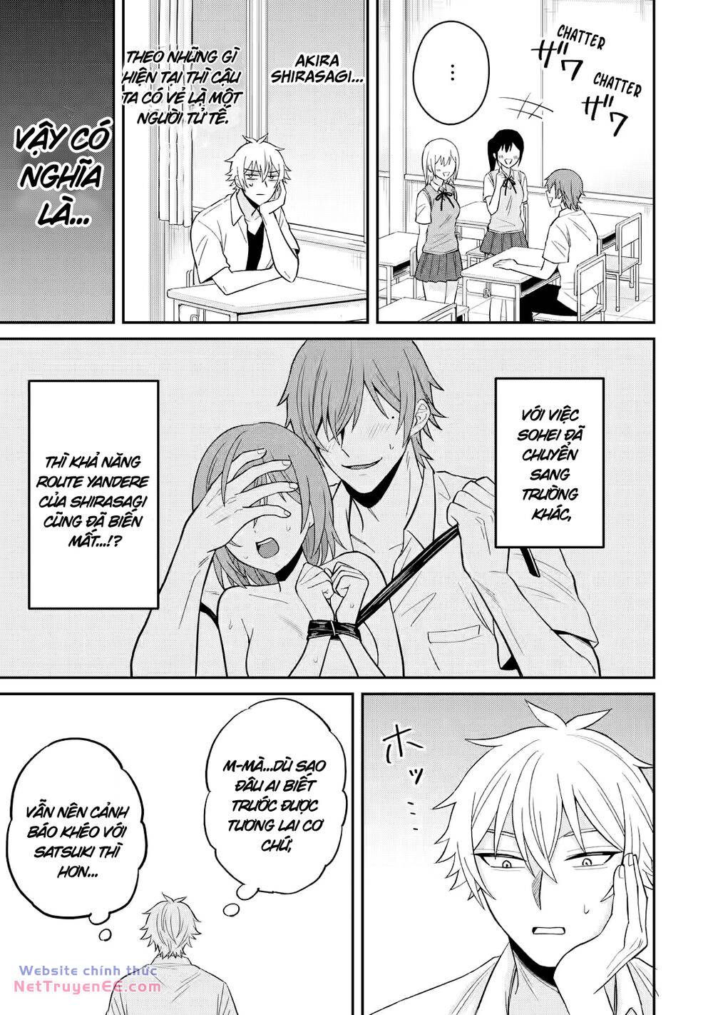 Tái Sinh Thành Tên Cặn Bã Trong Bộ Manga Cắm Sừng Mình Từng Đọc. Thế Nhưng Giờ Đây, Cô Nàng Nữ Chính Của Bộ Manga Ấy Lại Chủ Động Tiếp Cận Tôi Chương 11.3 Ảnh 3
