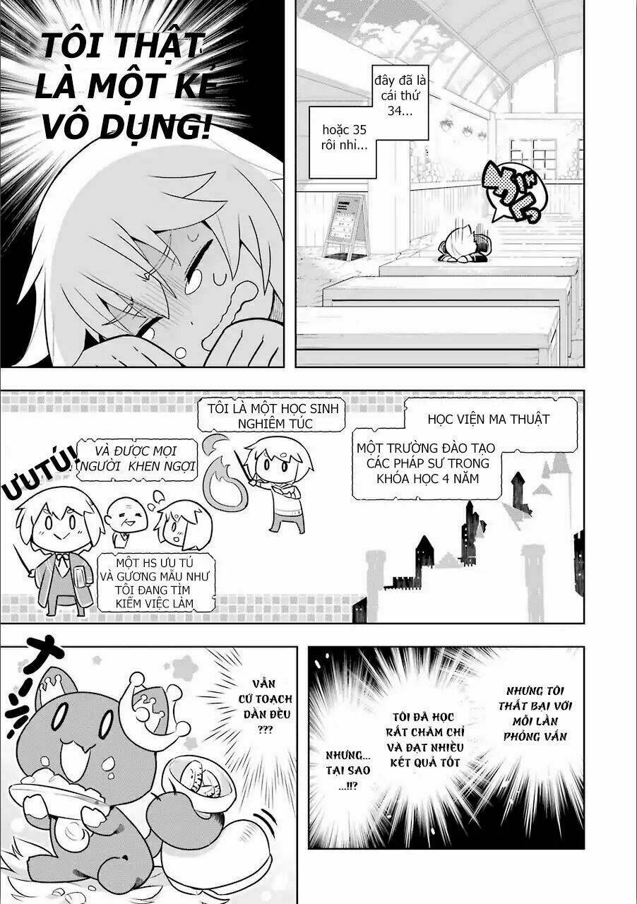 Wakamono No Kuro Mahou Hanare Ga Shinkoku Desu Ga, Shuushoku Shite Mitara Taiguu Iishi Chương 1 Ảnh 8