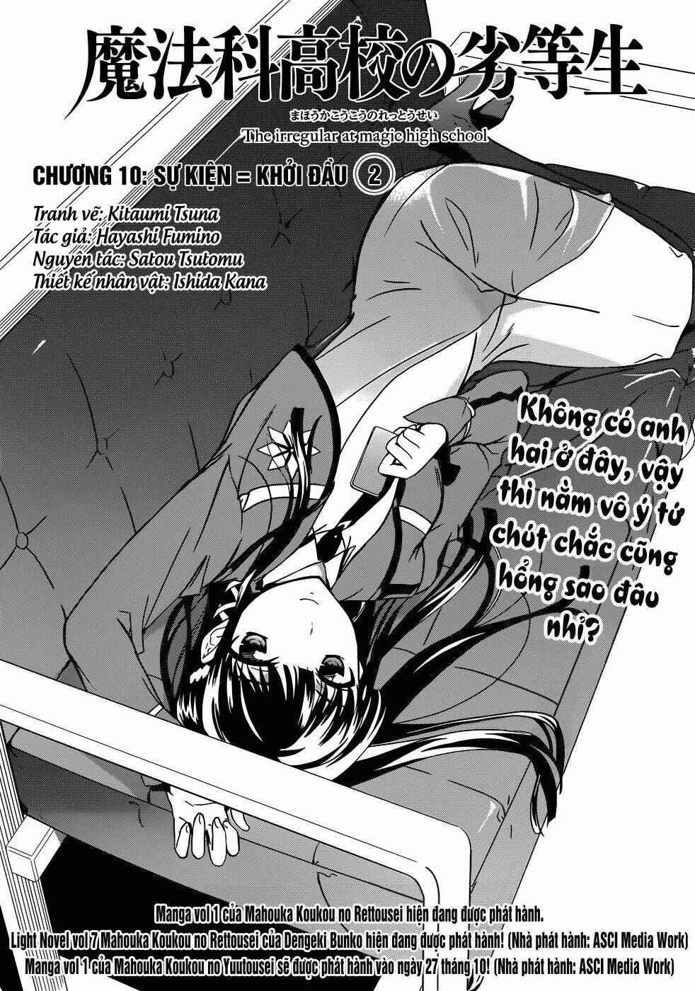 Mahouka Koukou No Rettousei Chương 11 Ảnh 4