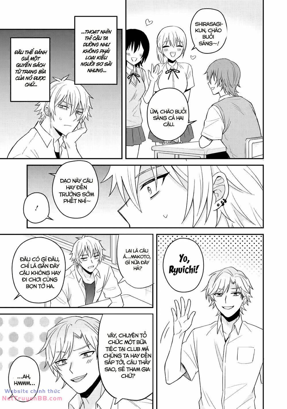 Tái Sinh Thành Tên Cặn Bã Trong Bộ Manga Cắm Sừng Mình Từng Đọc. Thế Nhưng Giờ Đây, Cô Nàng Nữ Chính Của Bộ Manga Ấy Lại Chủ Động Tiếp Cận Tôi Chương 11.1 Ảnh 11