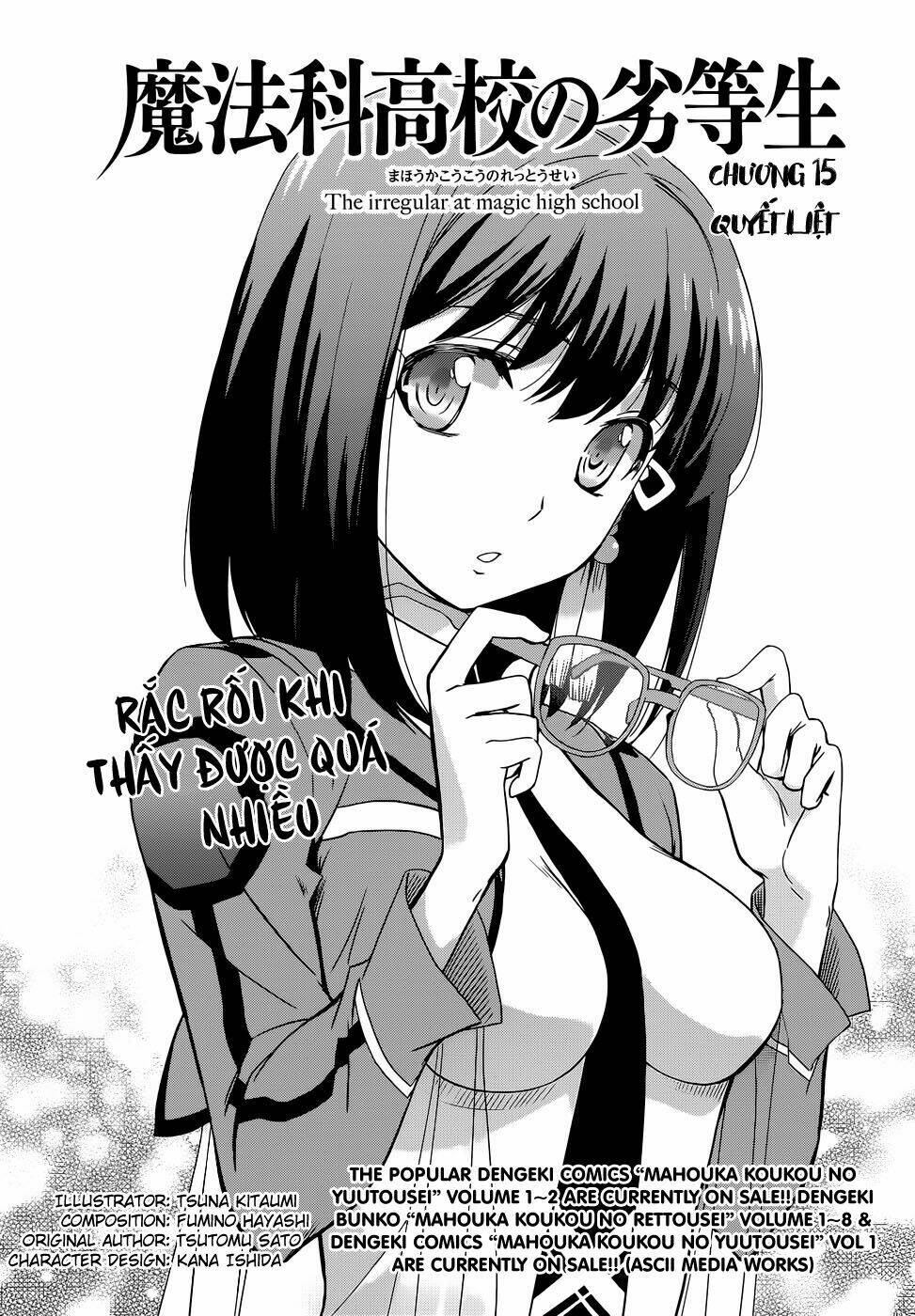 Mahouka Koukou No Rettousei Chương 15 Ảnh 3