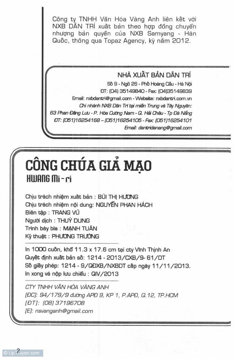 Công Chúa Giả Mạo Chương 9 Ảnh 3