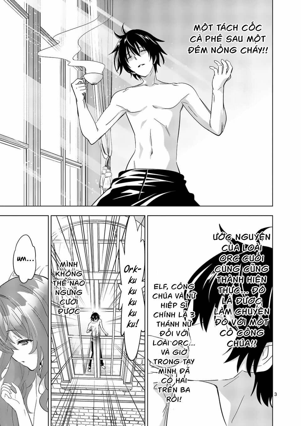 Shijou Saikyou Ouku-San No Tanoshii Tanetsuke Harem Uzukuri Chương 61 Ảnh 5