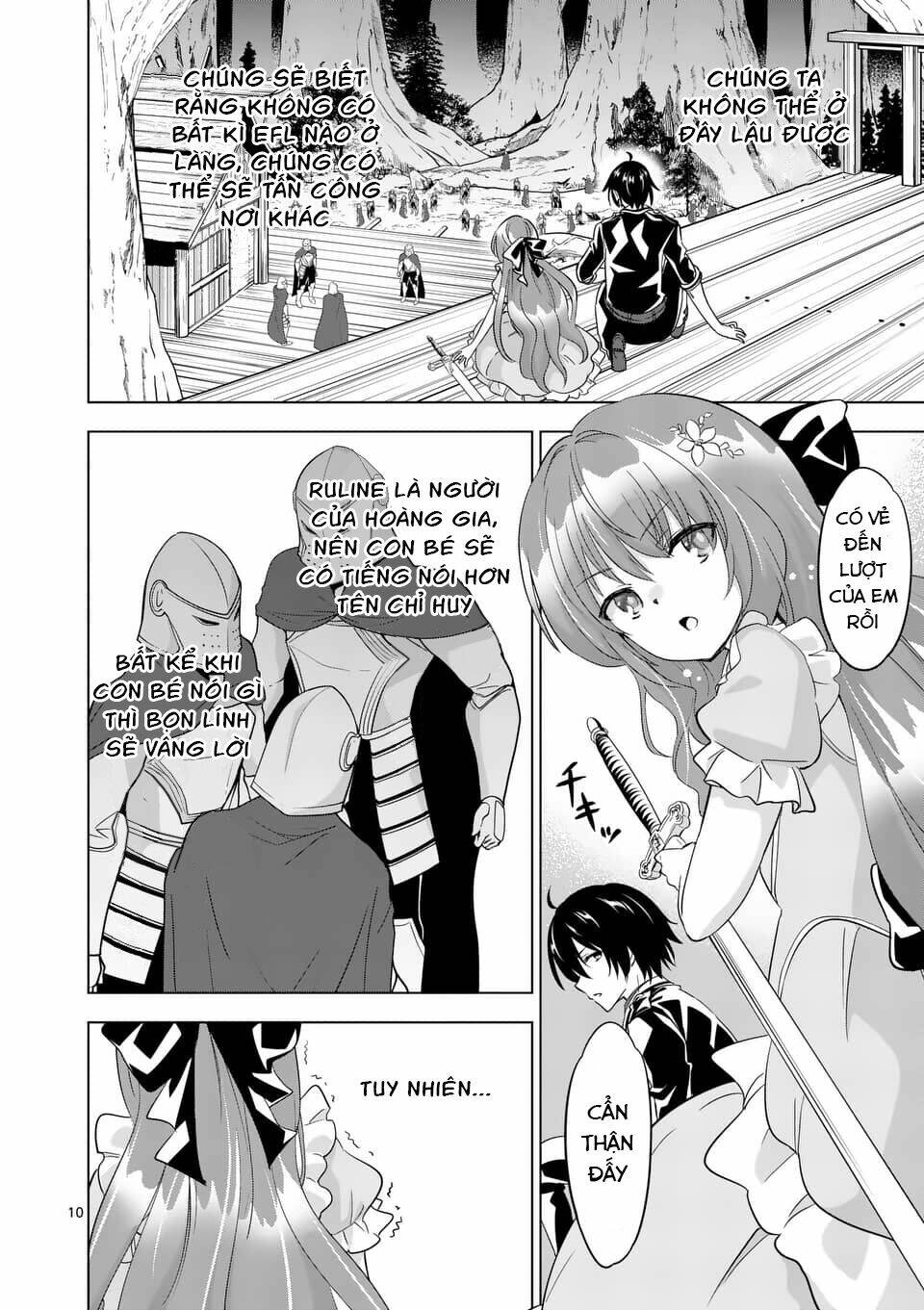 Shijou Saikyou Ouku-San No Tanoshii Tanetsuke Harem Uzukuri Chương 55.1 Ảnh 12