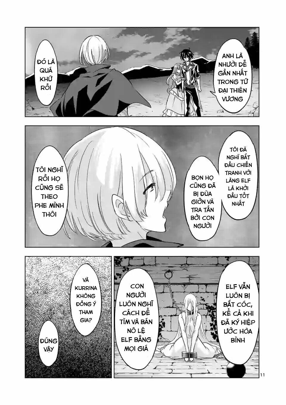 Shijou Saikyou Ouku-San No Tanoshii Tanetsuke Harem Uzukuri Chương 56 Ảnh 14
