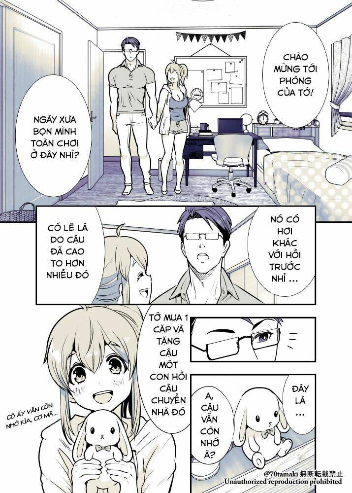 Osananajimi Ga Hisabisa Ni Saikai Shitara Otagai Kyonyuu Ni Natteta Chương 3 Ảnh 4