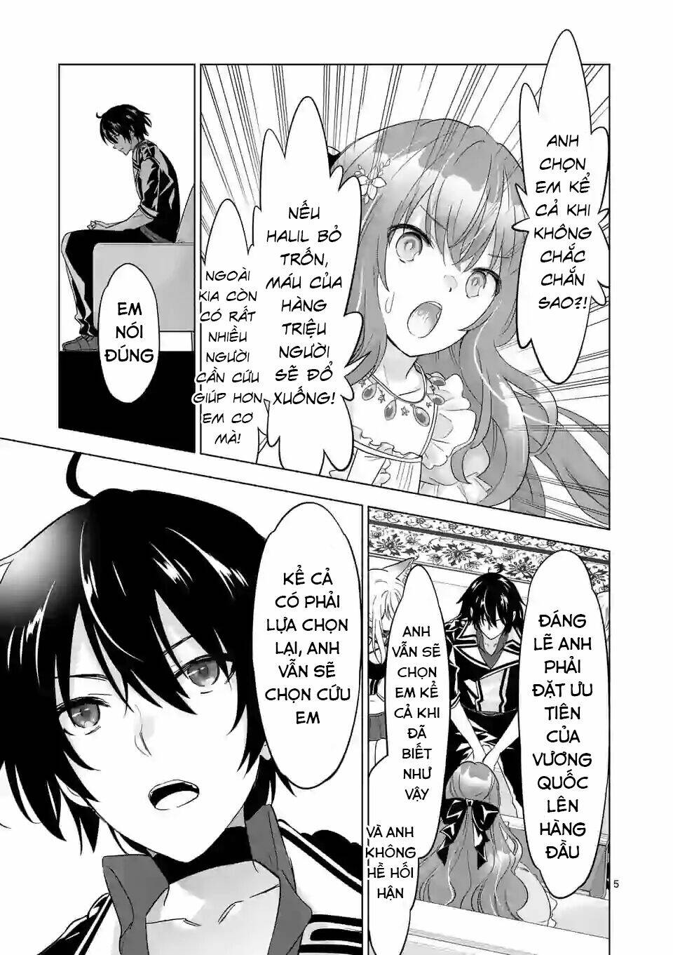 Shijou Saikyou Ouku-San No Tanoshii Tanetsuke Harem Uzukuri Chương 60 Ảnh 7