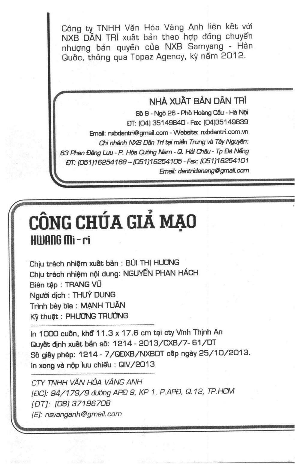 Công Chúa Giả Mạo Chương 19 Ảnh 3