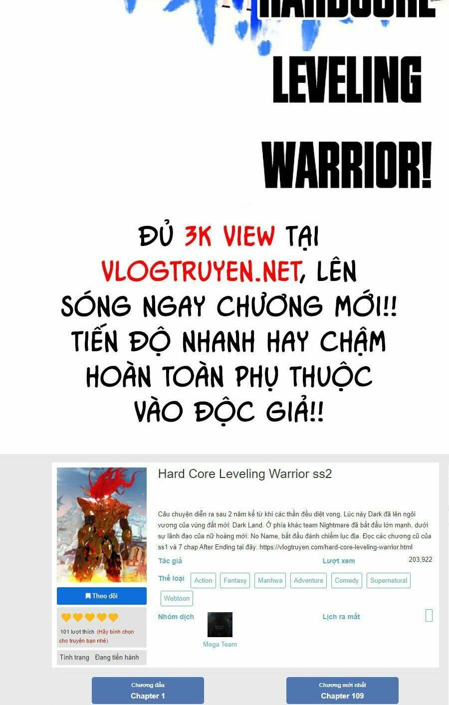 Hard Core Leveling Warrior Ss2 Chương 112 Ảnh 101