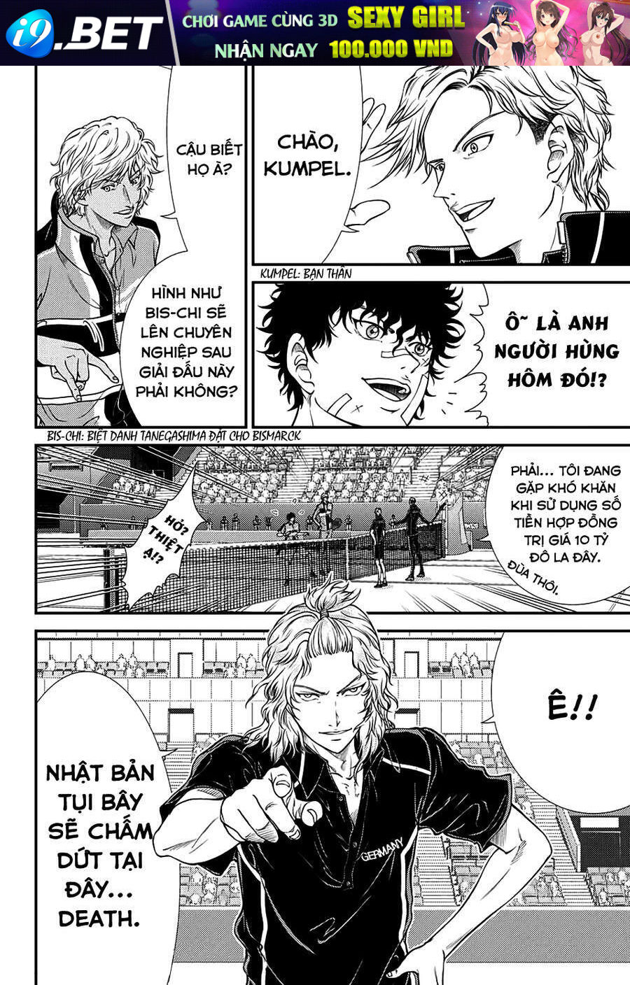New Prince Of Tennis Chương 319 Ảnh 9