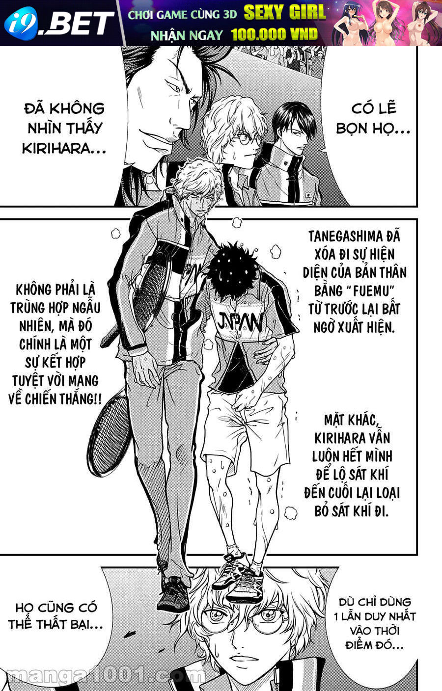 New Prince Of Tennis Chương 339 Ảnh 8