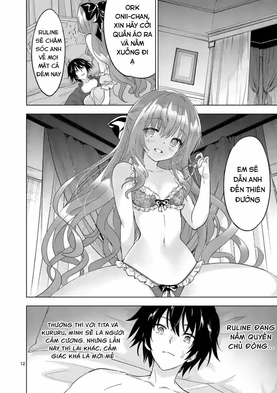 Shijou Saikyou Ouku-San No Tanoshii Tanetsuke Harem Uzukuri Chương 60 Ảnh 14