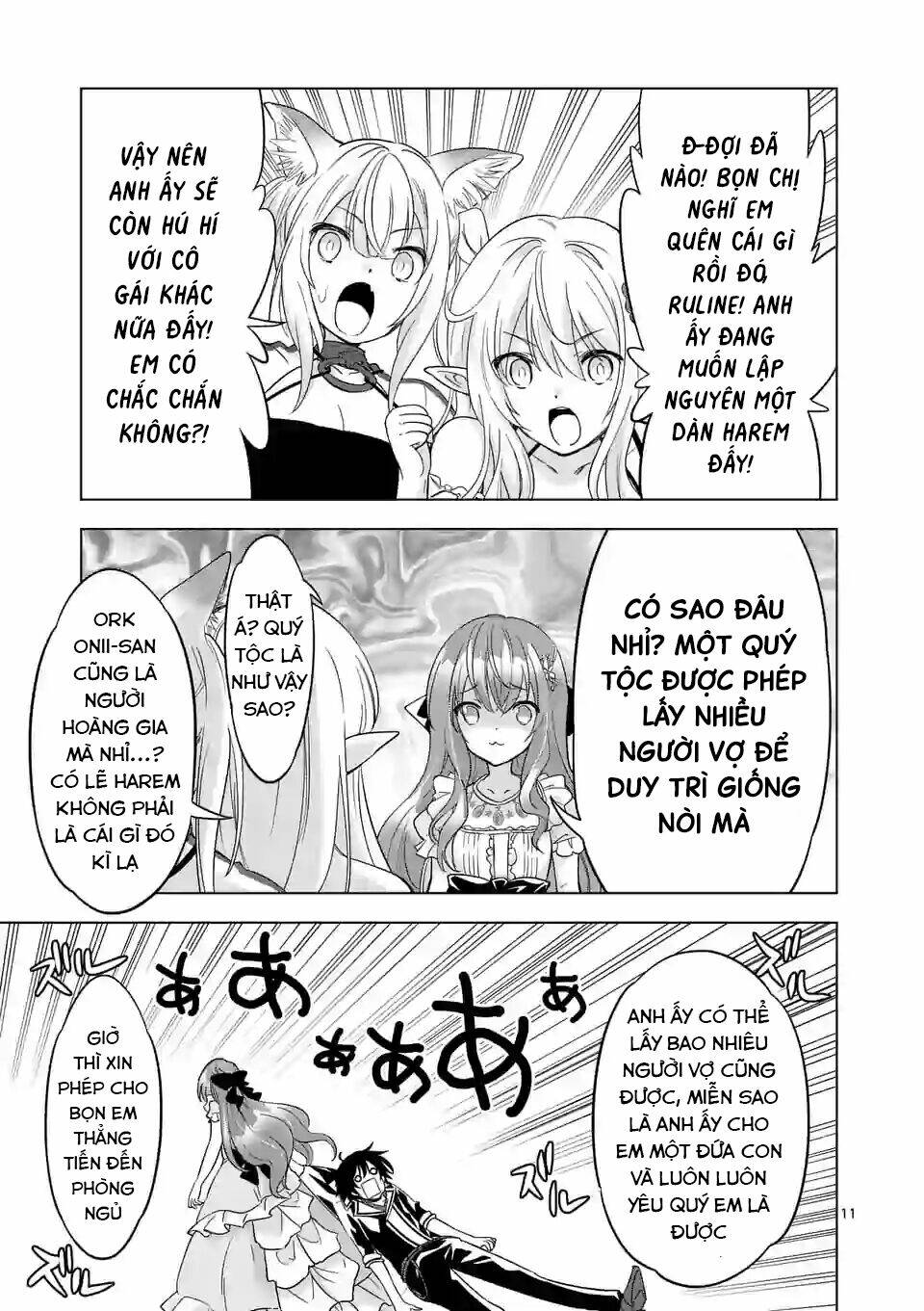 Shijou Saikyou Ouku-San No Tanoshii Tanetsuke Harem Uzukuri Chương 60 Ảnh 13