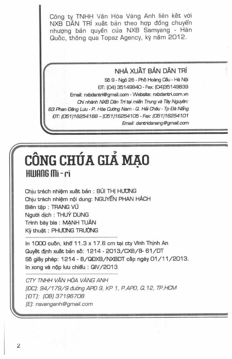 Công Chúa Giả Mạo Chương 8 Ảnh 3
