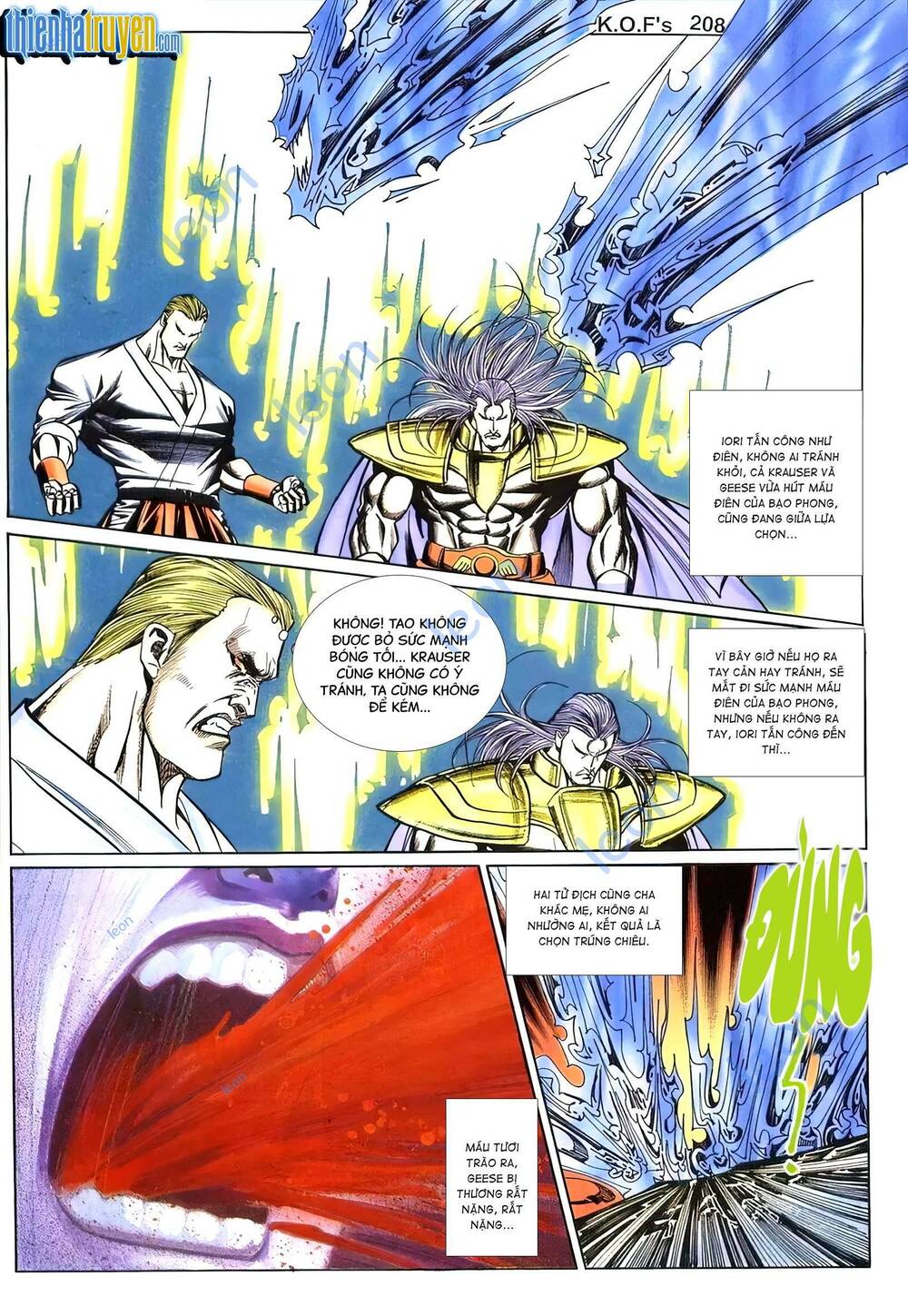 King Of Fighters Toàn Tập Chương 57 Ảnh 17