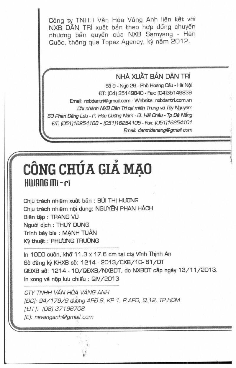Công Chúa Giả Mạo Chương 28 Ảnh 3