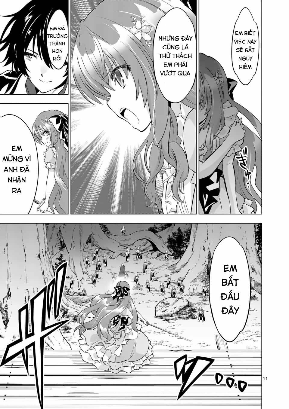 Shijou Saikyou Ouku-San No Tanoshii Tanetsuke Harem Uzukuri Chương 55.1 Ảnh 13