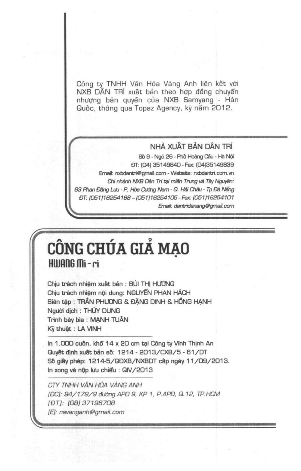 Công Chúa Giả Mạo Chương 13 Ảnh 3