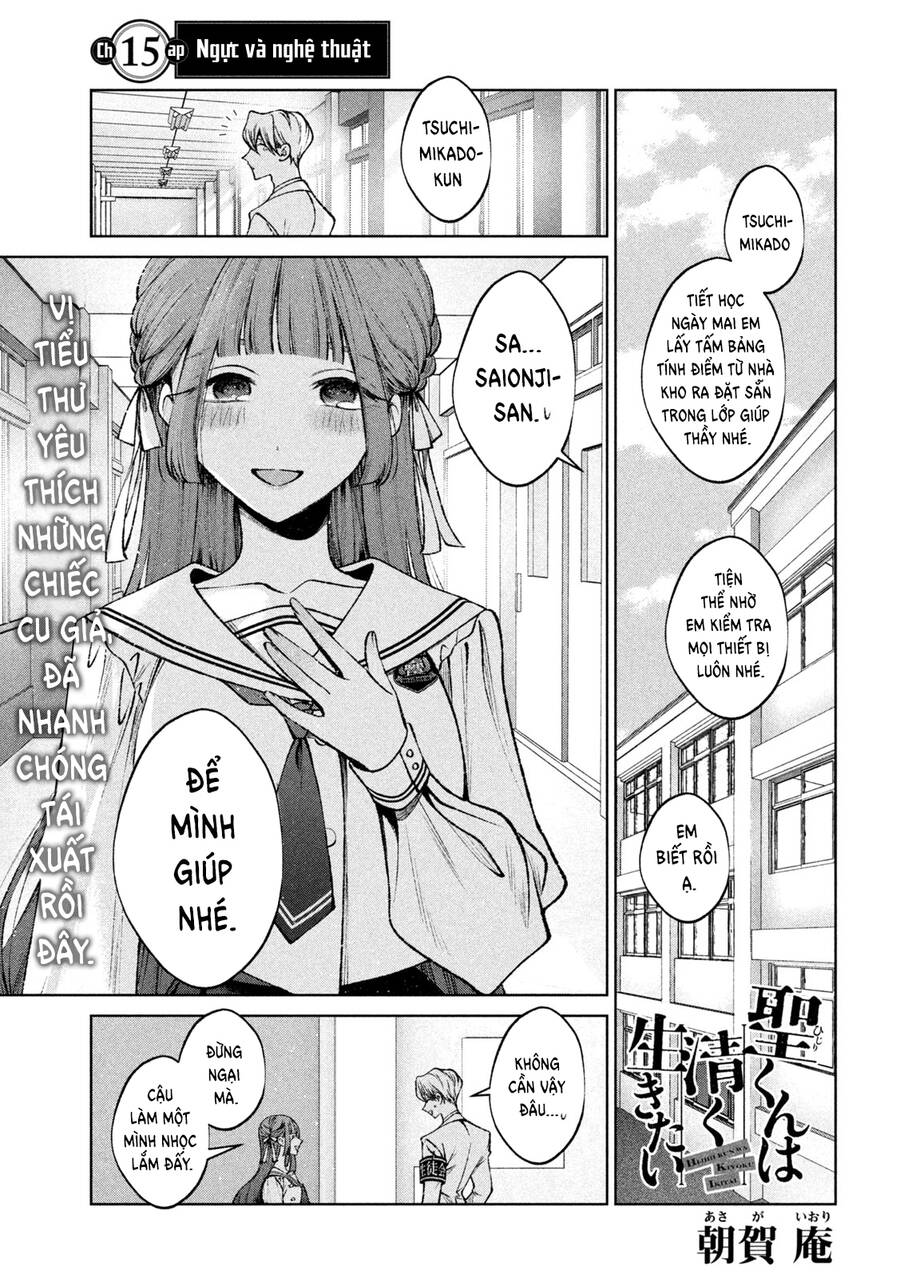 Hijiri Kun Chỉ Muốn Sống Thanh Liêm Chương 15 Ảnh 7