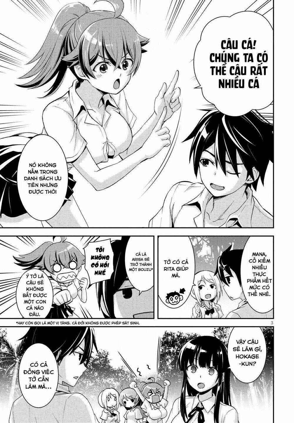 Gakkou No Minna To Isekai No Mujintou Ni Tenishitakedo Ore Dake Rakushou Desu Chương 4 Ảnh 6