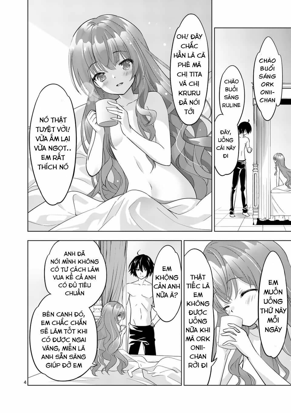 Shijou Saikyou Ouku-San No Tanoshii Tanetsuke Harem Uzukuri Chương 61 Ảnh 6