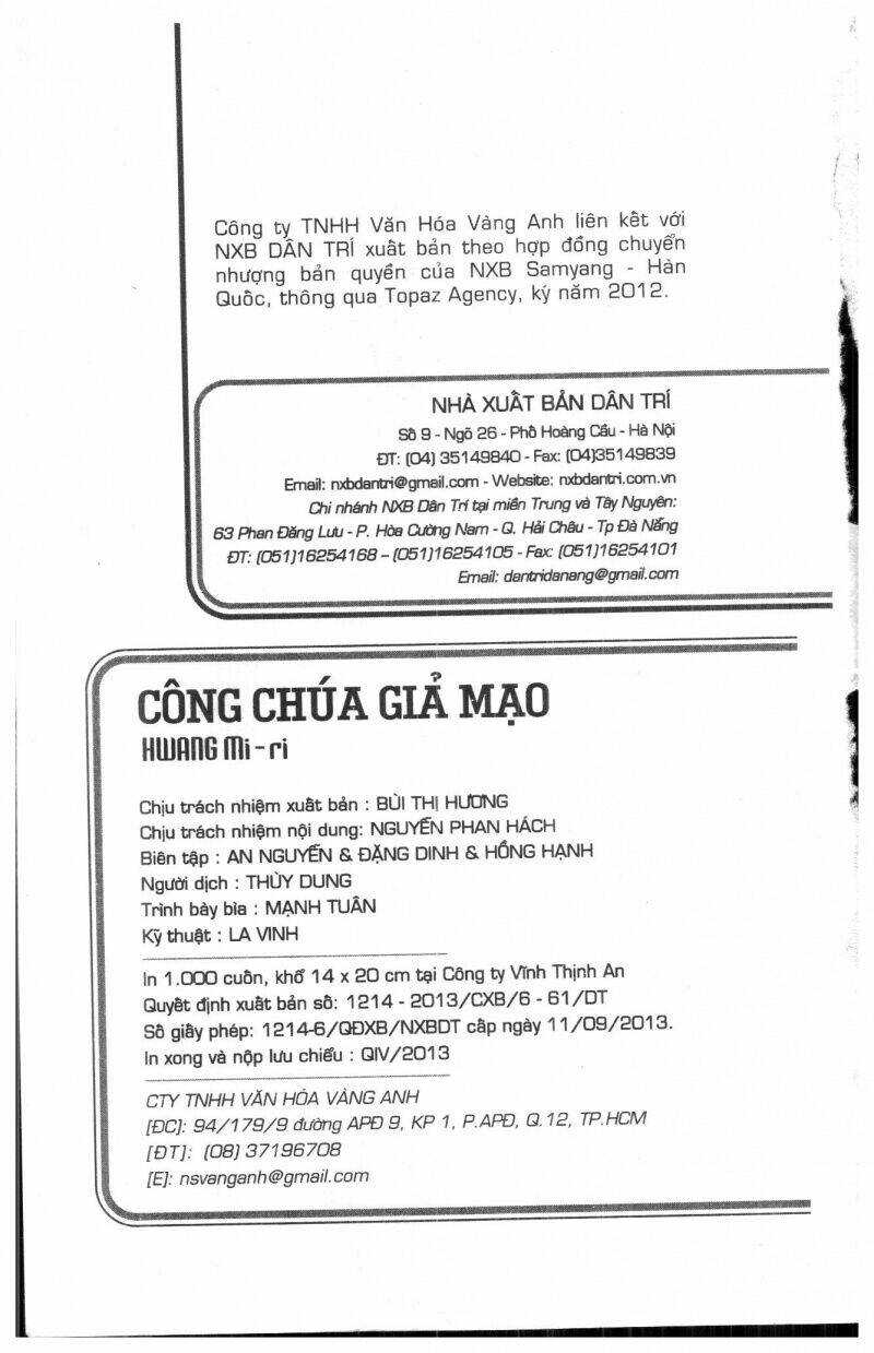 Công Chúa Giả Mạo Chương 16 Ảnh 3