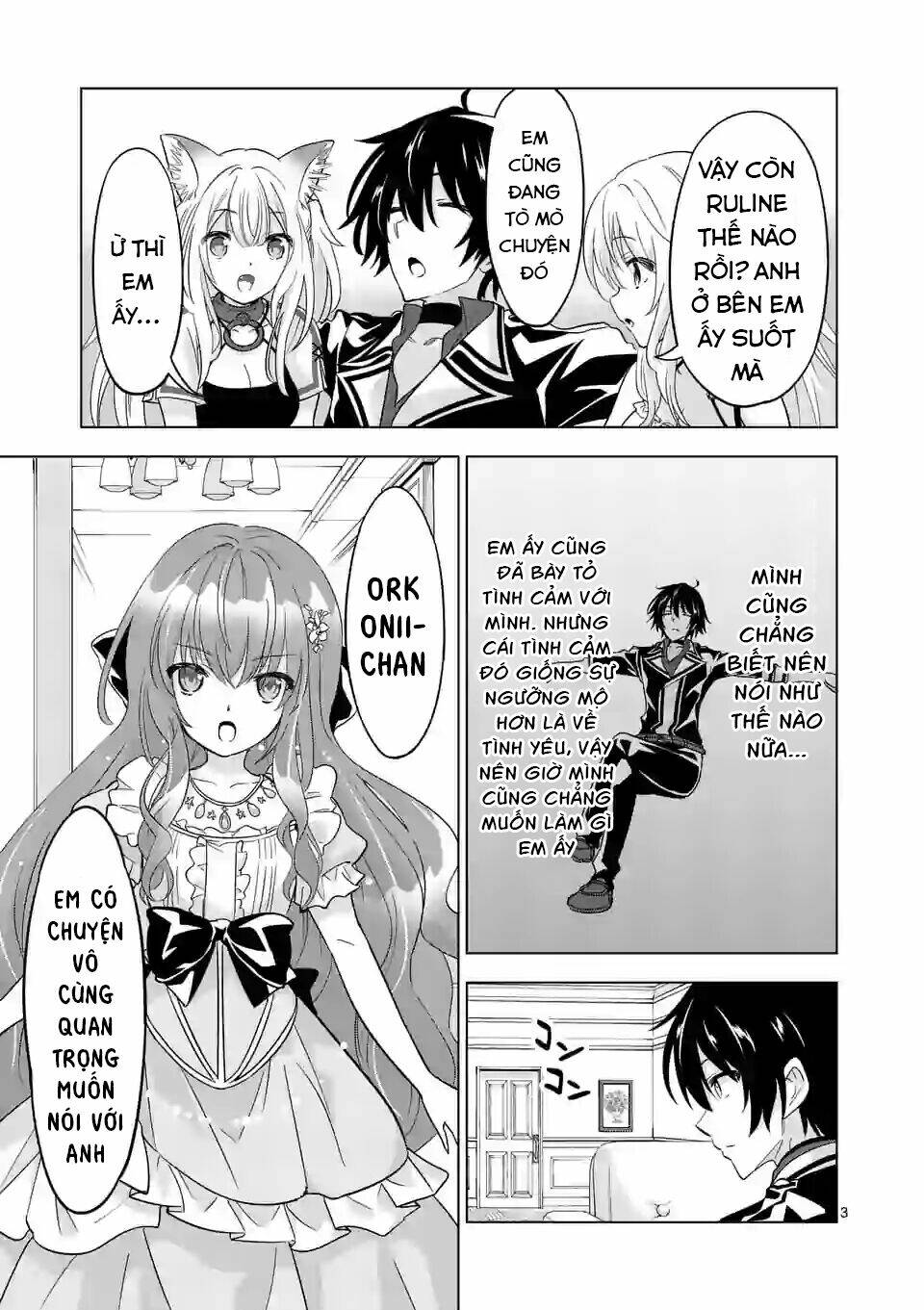 Shijou Saikyou Ouku-San No Tanoshii Tanetsuke Harem Uzukuri Chương 60 Ảnh 5