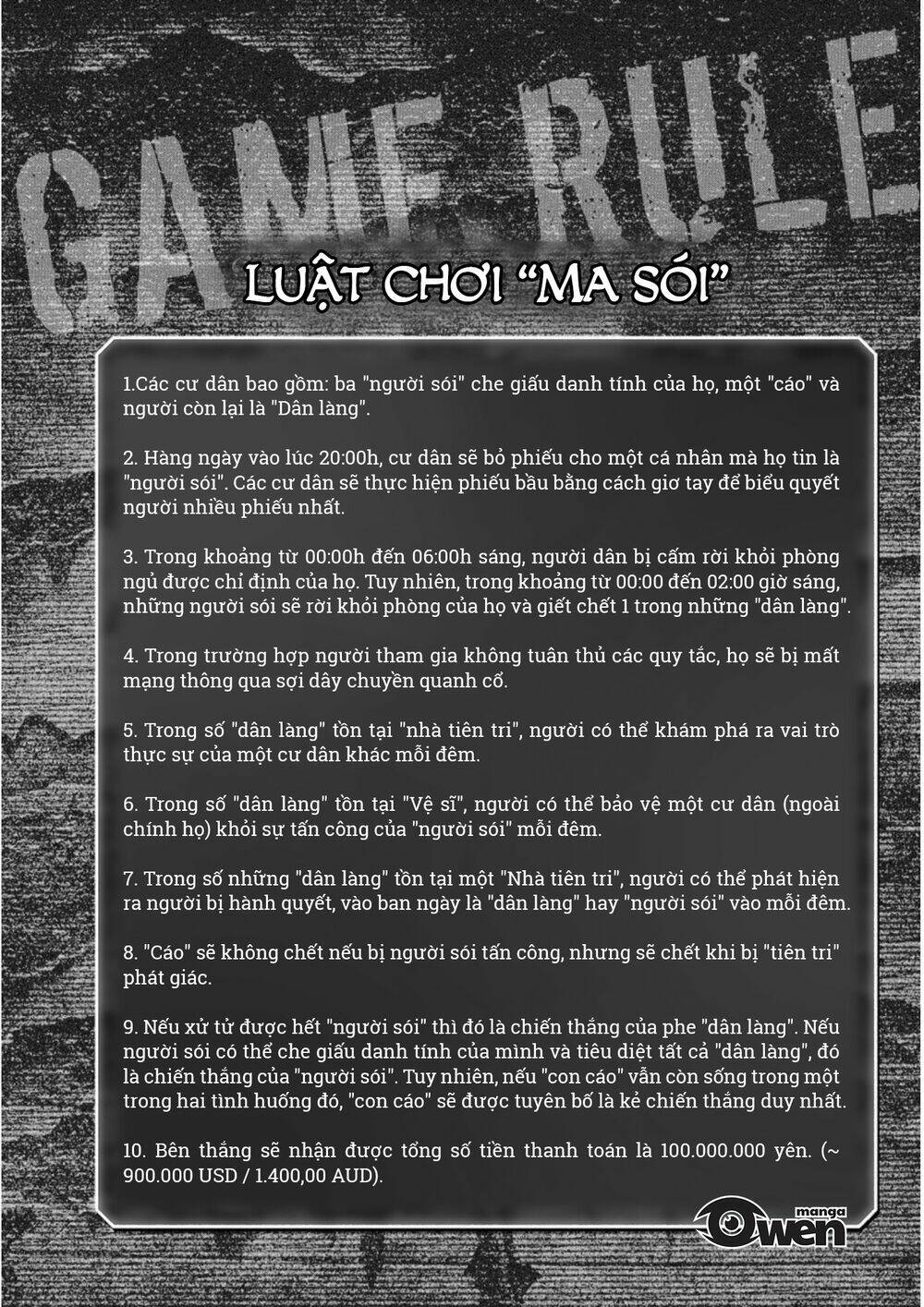 Trò Chơi Ma Sói: Cáo Điên Chương 13 Ảnh 5