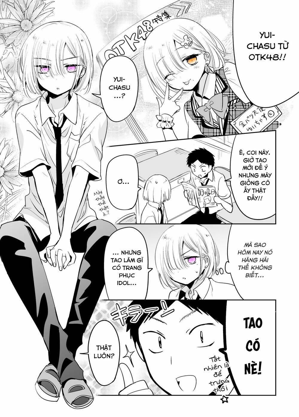 Tomodachi Ga Sukato Wa Kita Itte Itte Kita Chương 6 Ảnh 3