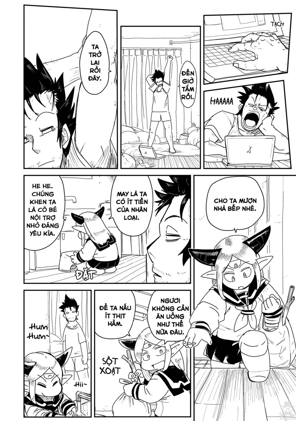 Lv1 Maou To One Room Yuusha Chương 2 Ảnh 30