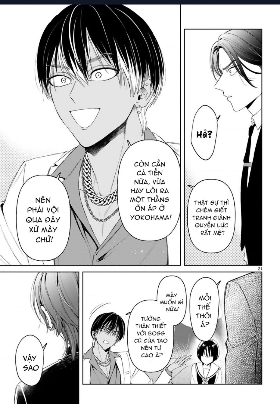 Sewayaki Mafia To Hakkou Shoujo Chương 11 Ảnh 23