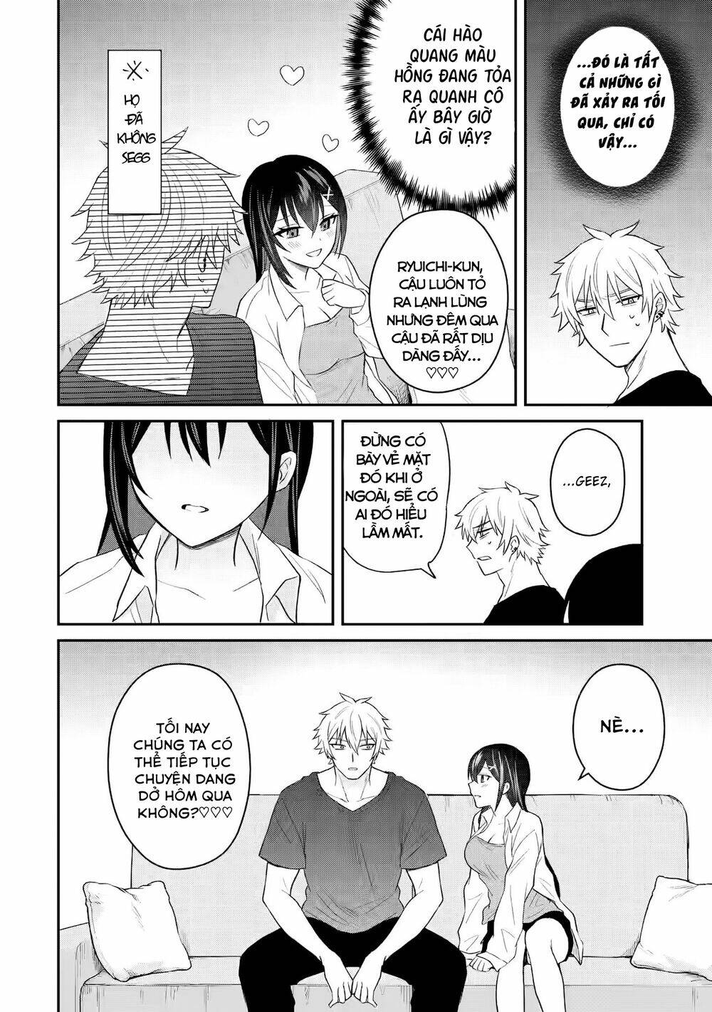Tái Sinh Thành Tên Cặn Bã Trong Bộ Manga Cắm Sừng Mình Từng Đọc. Thế Nhưng Giờ Đây, Cô Nàng Nữ Chính Của Bộ Manga Ấy Lại Chủ Động Tiếp Cận Tôi Chương 8 Ảnh 22