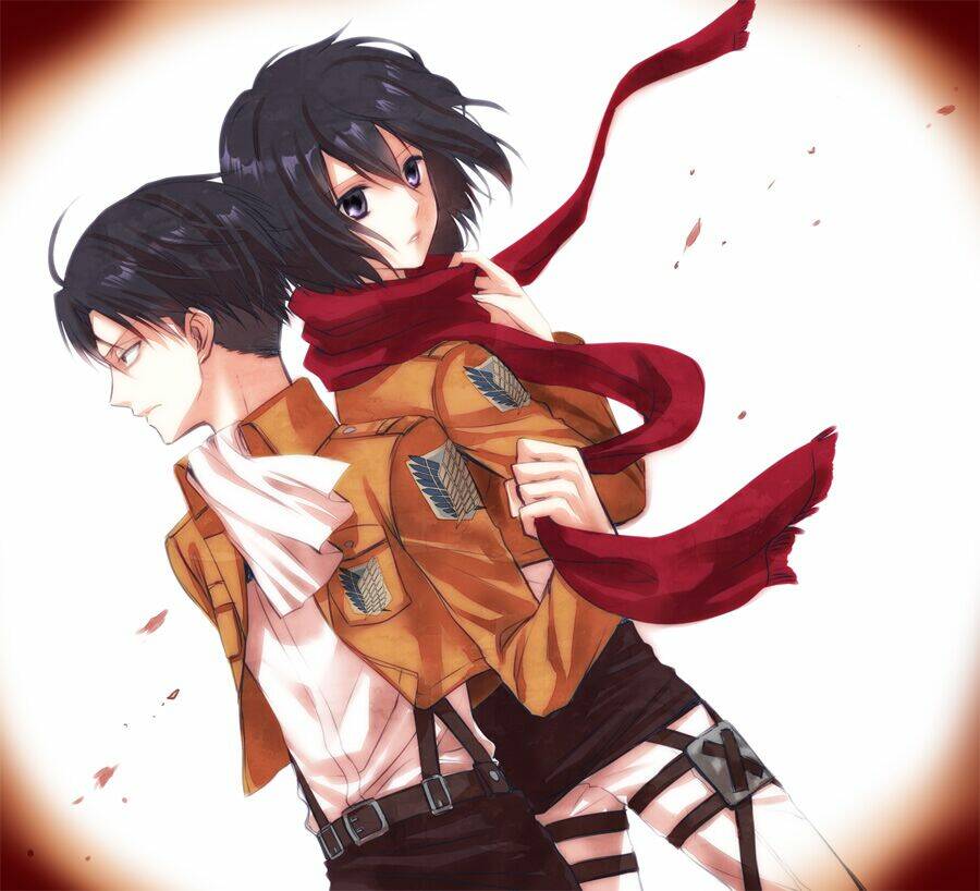 Tấn Công Người Khổng Lồ - Doujinshi Eren X Mikasa Chương 57 Ảnh 3