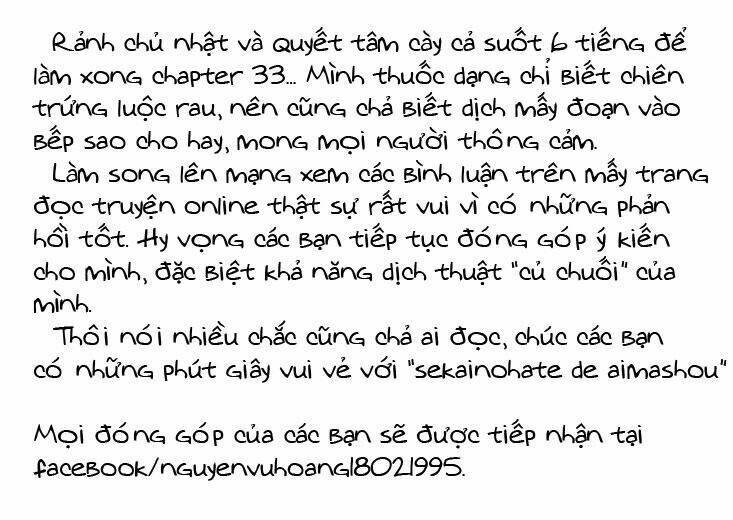 Sekainohate De Aimashou Chương 33.1 Ảnh 3