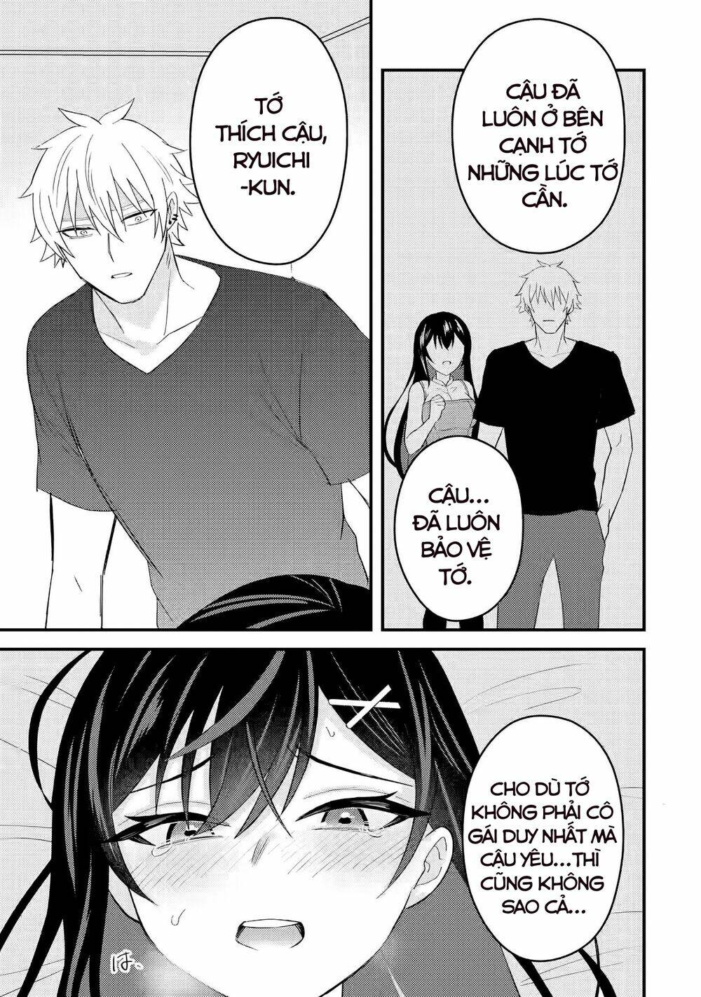 Tái Sinh Thành Tên Cặn Bã Trong Bộ Manga Cắm Sừng Mình Từng Đọc. Thế Nhưng Giờ Đây, Cô Nàng Nữ Chính Của Bộ Manga Ấy Lại Chủ Động Tiếp Cận Tôi Chương 8 Ảnh 5